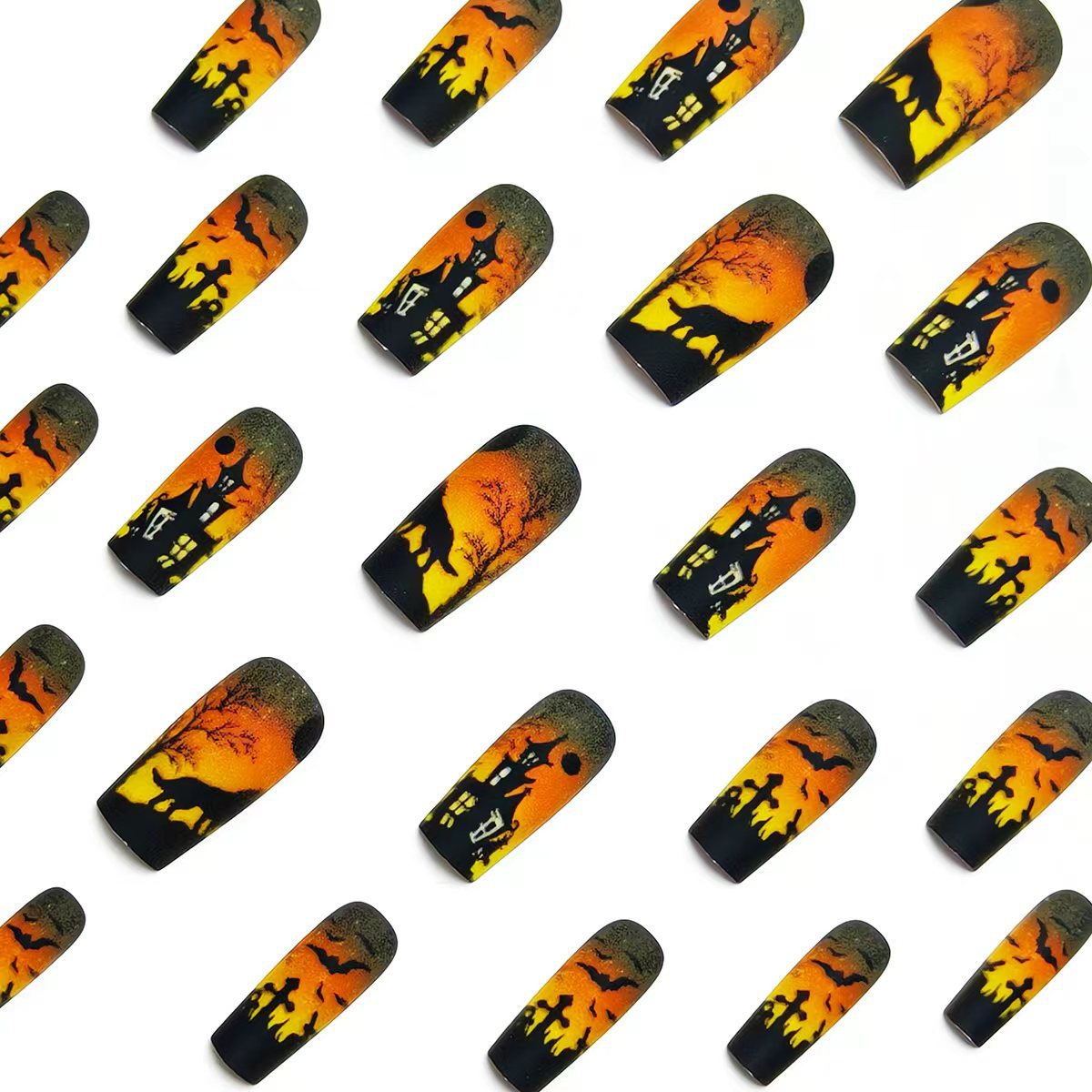Kreatives Halloween Nageldesign Brehn