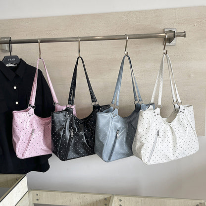 Punktmuster Handtasche