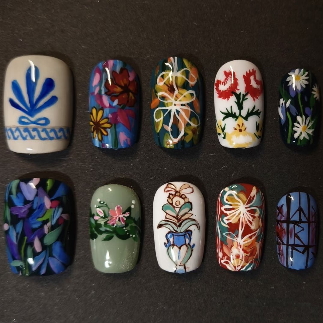 Kreative Nagelkunst Design Kollektion Brehn