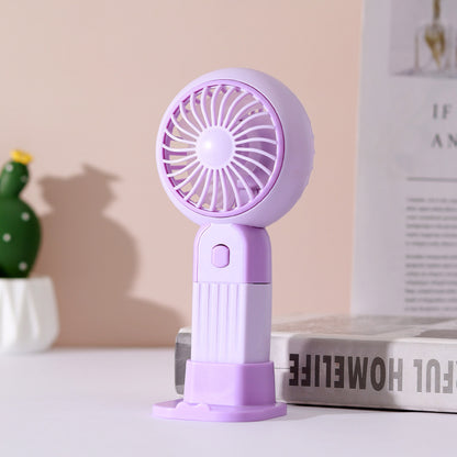 Damen Tragbarer Handventilator mit USB-Ladefunktion und ergonomischem Design Brehn