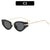 Modischer Stil Stylische Katzenaugen-Sonnenbrille