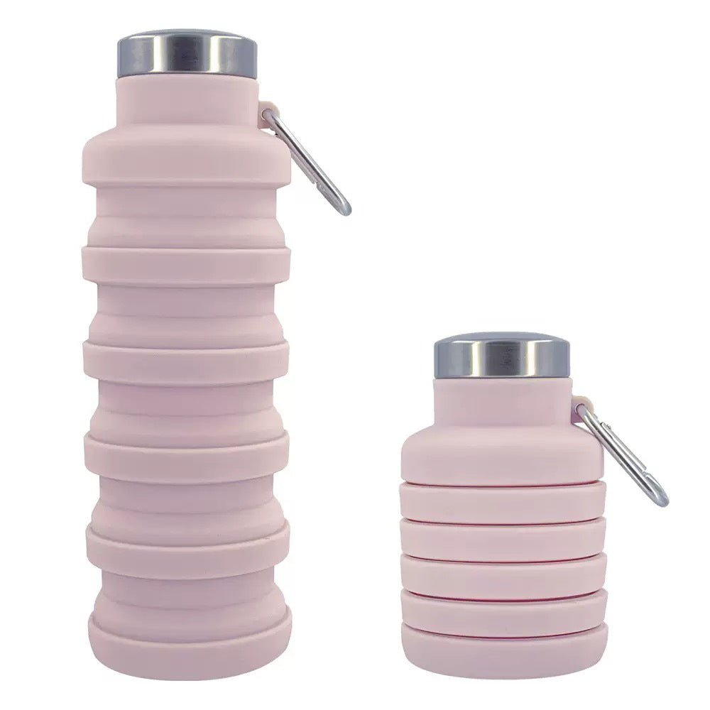Damen Zusammenfaltbare Silikon-Trinkflasche Brehn