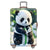 Unisex nan elastische Kofferhülle für Hartschalen-Trolley mit niedlichem Panda-Motiv, dehnbarer Schutzüberzug mit Griff‑ und Rollenöffnungen Brehn