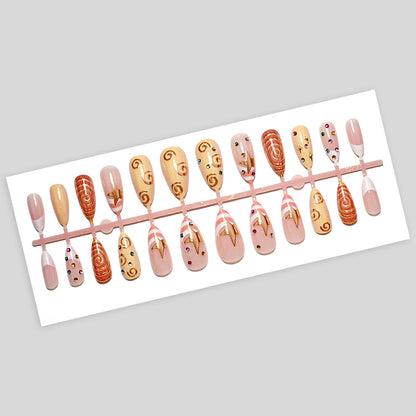 Elegantes Holiday Press-On Nail Set