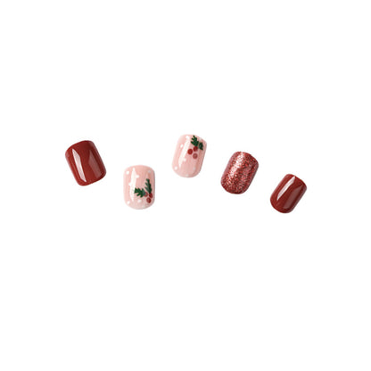 Kunstvolle Weihnachtsnagelkunst mit originellem Lebkuchenmotiv Brehn