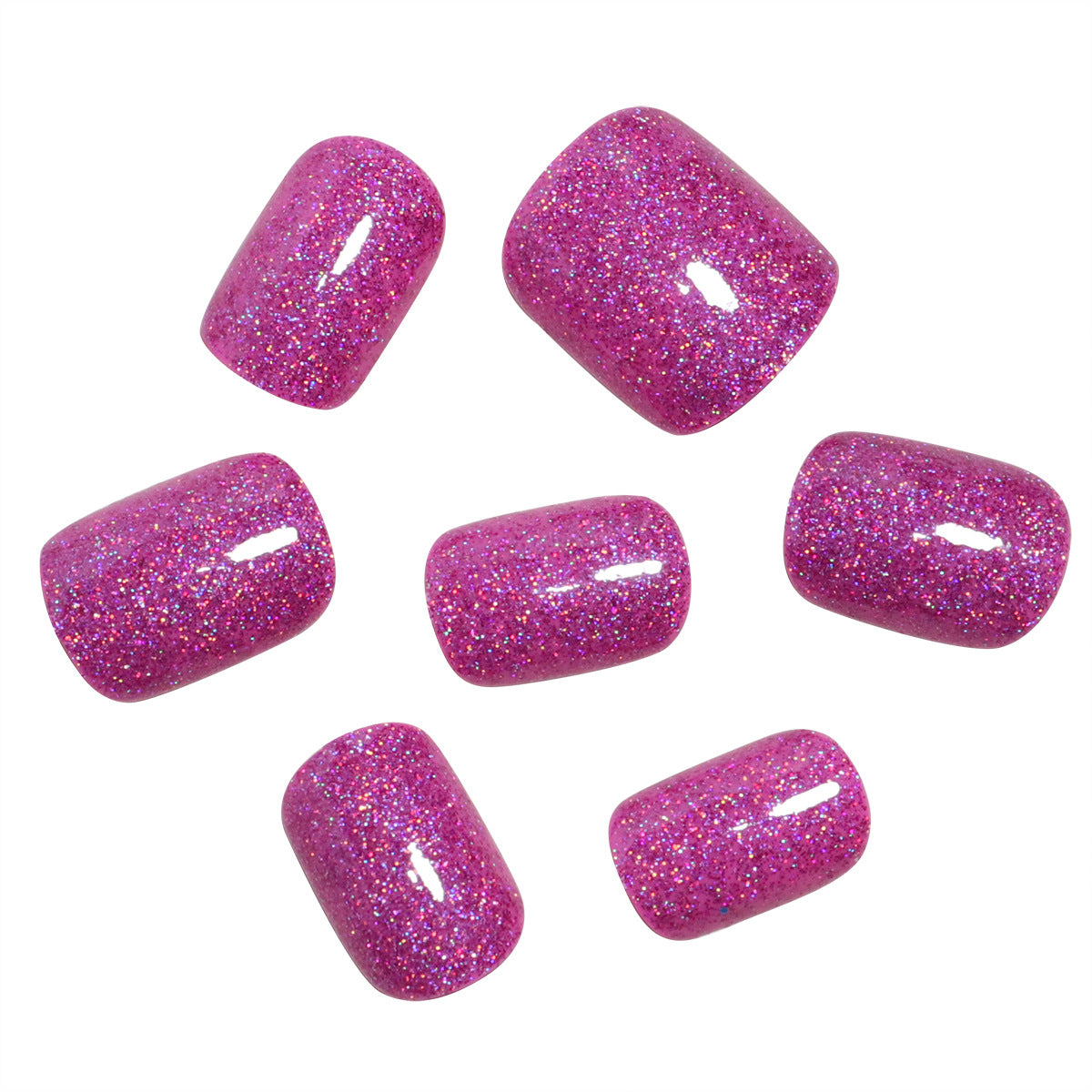 Glitzernde Press-On-Nagelspitzen Brehn