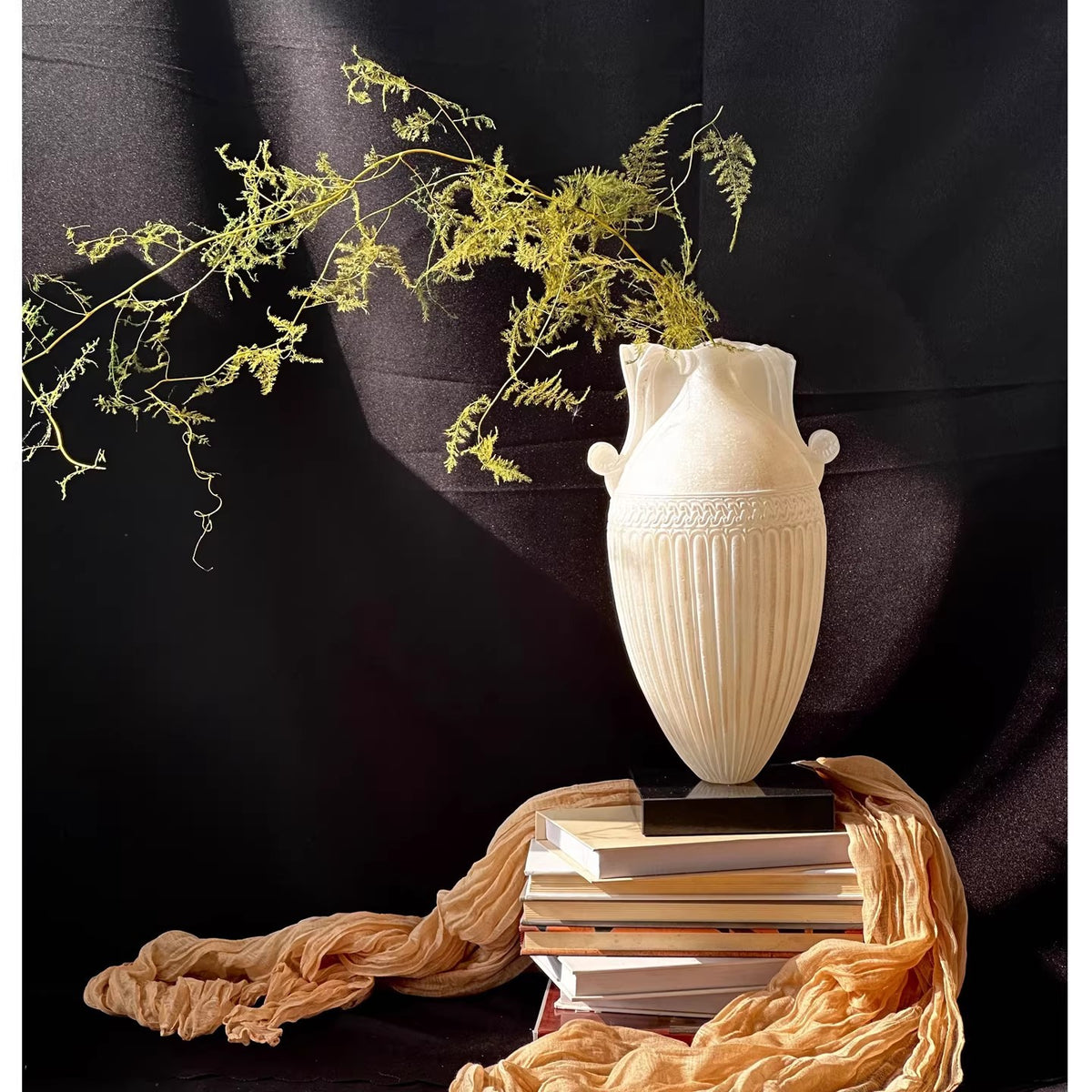 Elegante dekorative Skulptur Vase