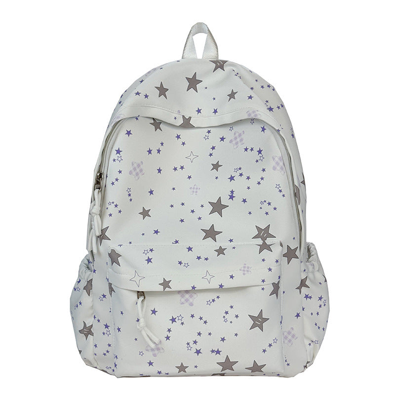 Lässiger Rucksack mit Sternenmuster Brehn