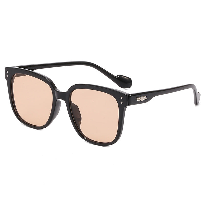 Damen stylische rechteckige Brille Brehn