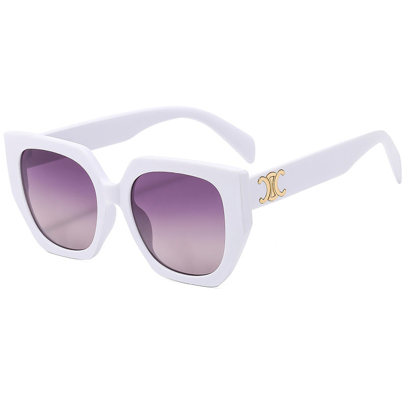 Damen Statement-Sonnenbrille mit glamourösem Rahmen Brehn