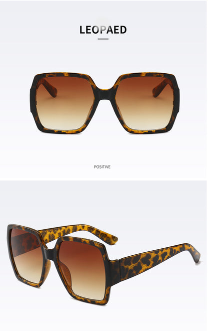 Funkelnde geometrische Rahmen Sonnenbrille Brehn