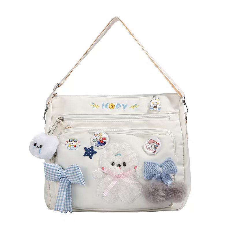 Plüsch verziertes Handtasche Brehn