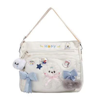 Plüsch verziertes Handtasche Brehn
