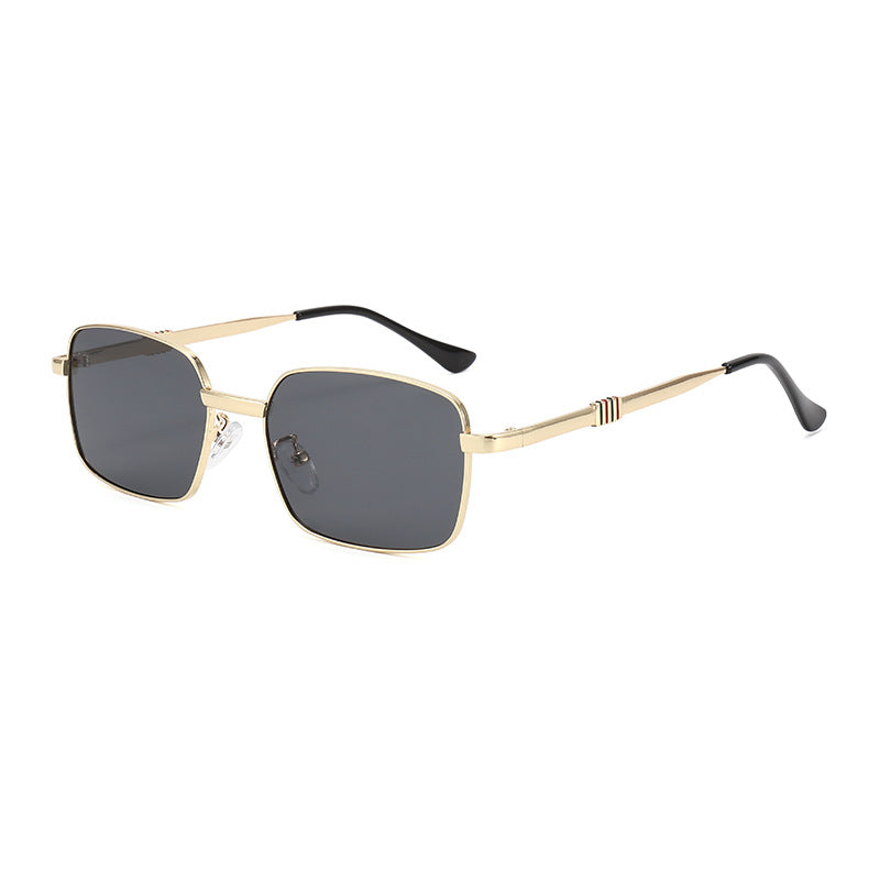 Herren Slim Quadrat Rahmen Sonnenbrillen Brehn