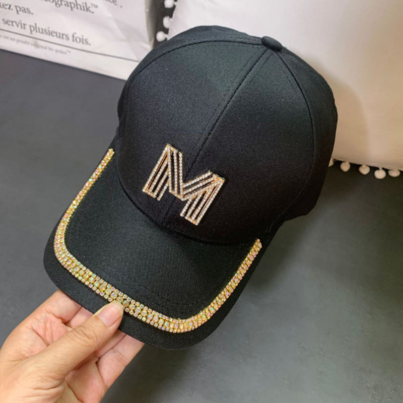 Damen Funkelnd Verziertes Baseballcap Brehn