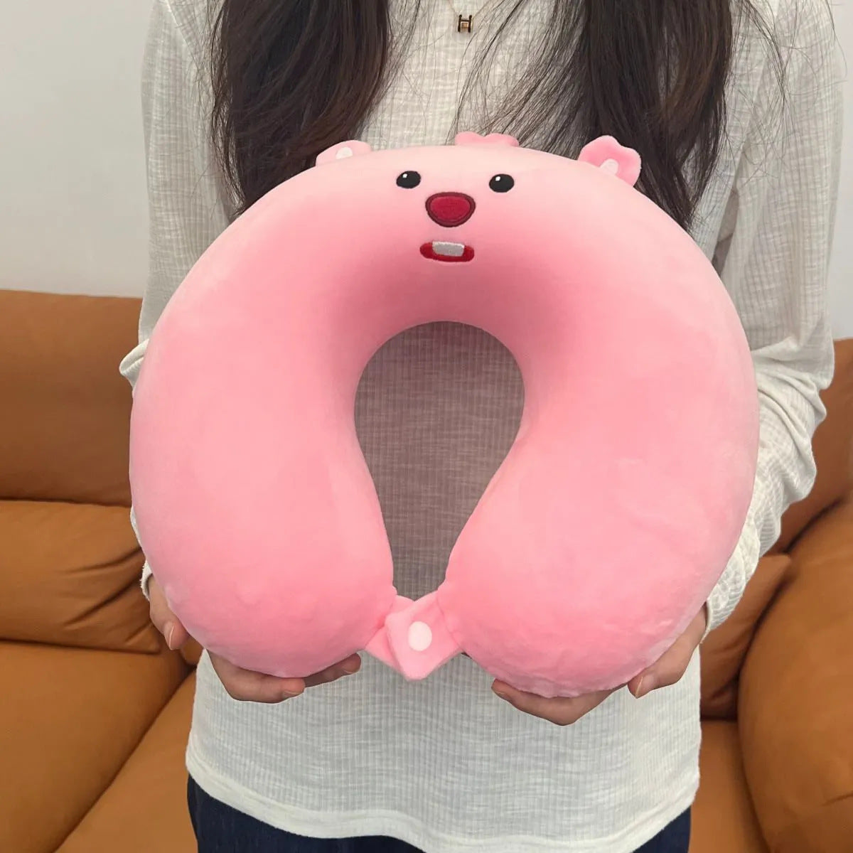 Unisex Nackenstützkissen mit süßem Tierdesign Brehn