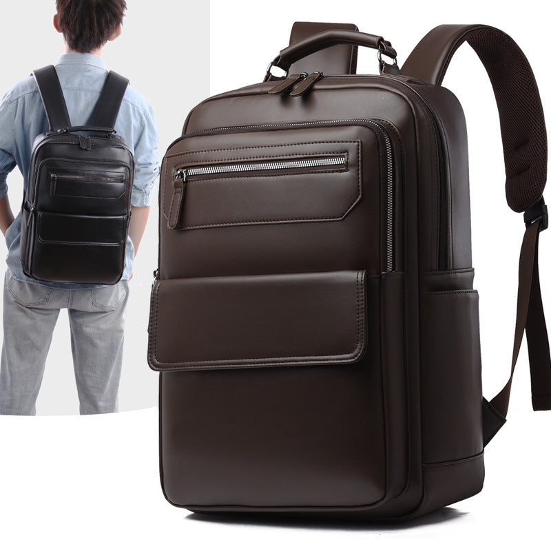 Executive Leder Rucksack Brehn