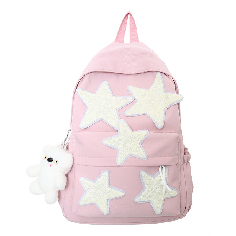 Spaß dekorativer Sternmuster-Rucksack Brehn