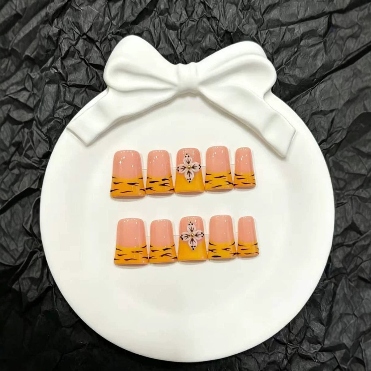 Künstlerisches Gradient Press-On Nail Set