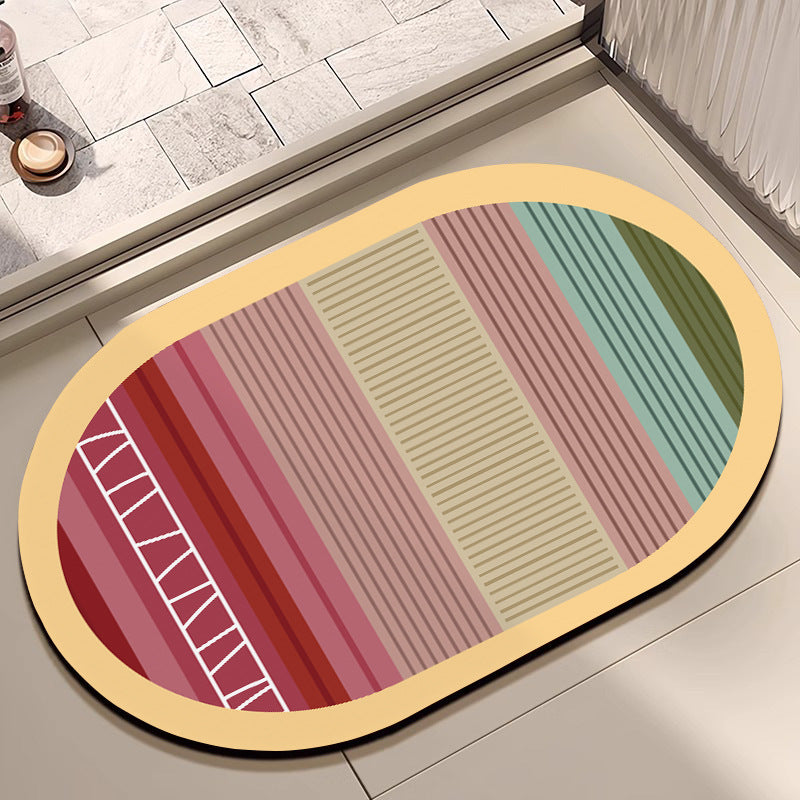 Geometrisch gemusterter Teppich Brehn