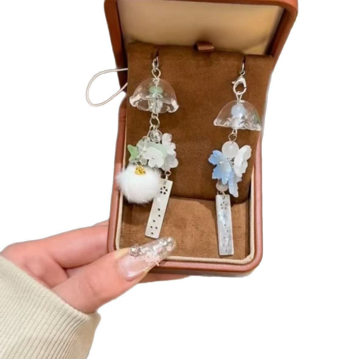 Inspirierender Blumenanhänger Charm Brehn