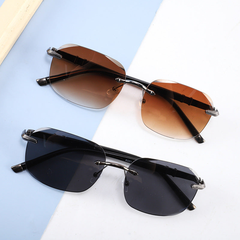Damen elegante quadratische Sonnenbrille Brehn