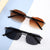 Damen elegante quadratische Sonnenbrille Brehn