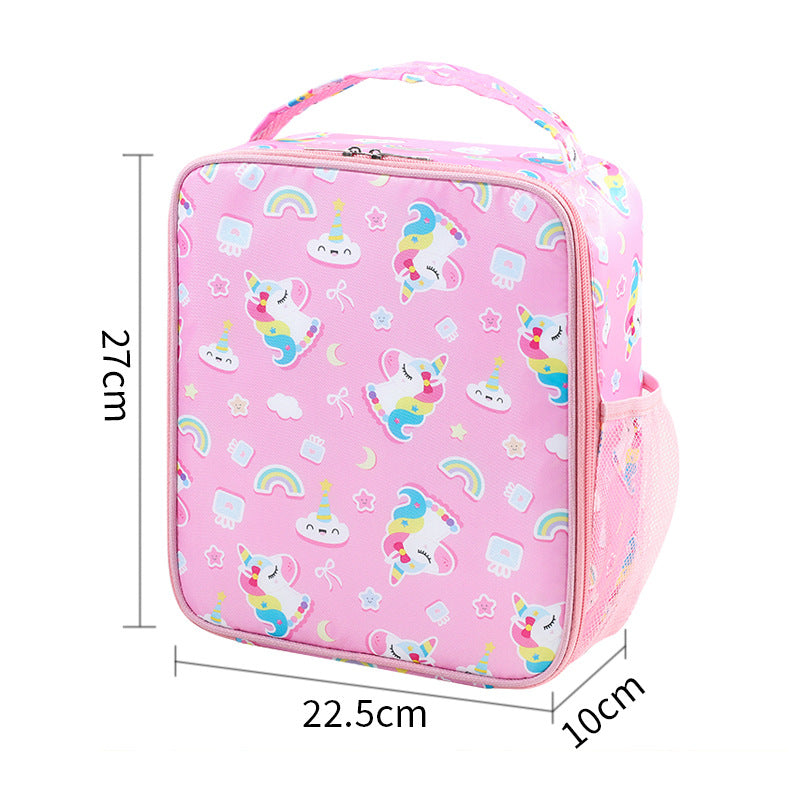 Stylische cartoon-inspirierte isolierte Lunch-Tasche Brehn