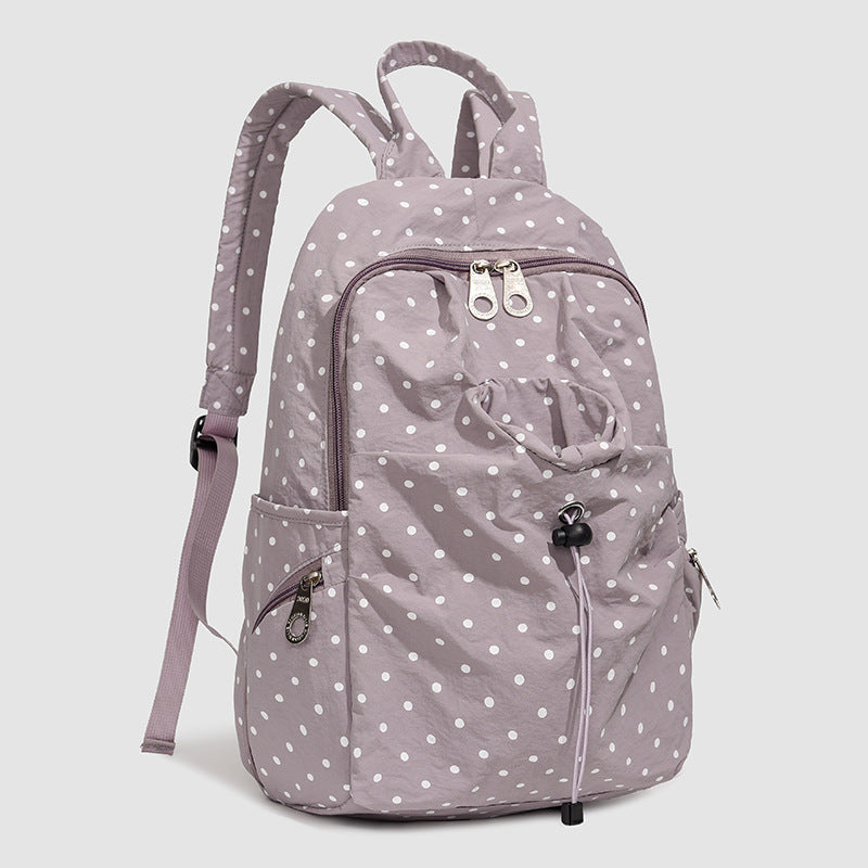 Polka-Dot-Design-Rucksack Brehn