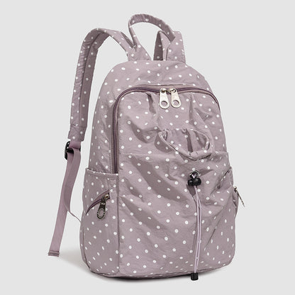 Polka-Dot-Design-Rucksack Brehn