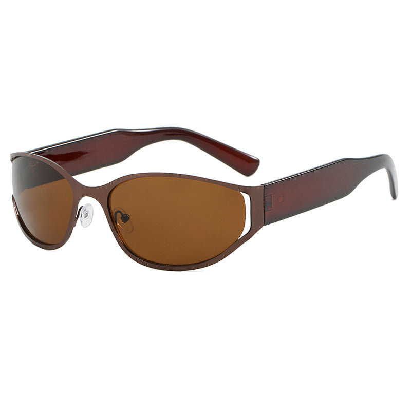 Damen moderne Sonnenbrille mit eleganten Konturen und schützendem UV-Filter Brehn