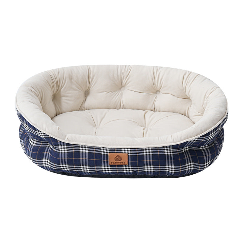 Elegantes Rüschentierbett