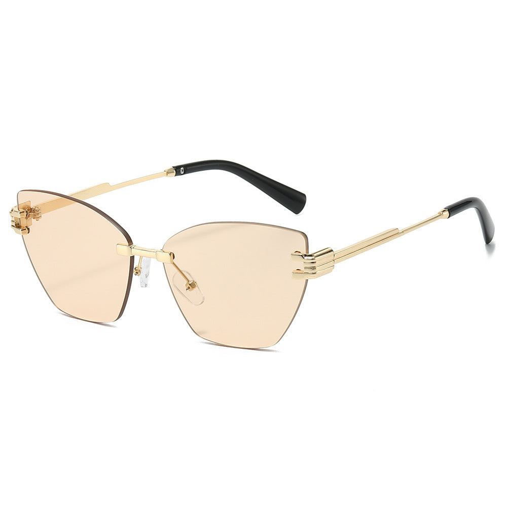 High-Fashion Gradient Shield Sonnenbrille Brehn
