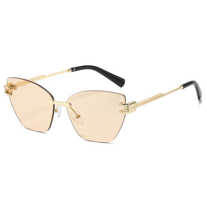 High-Fashion Gradient Shield Sonnenbrille Brehn