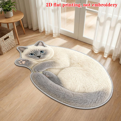 Plüsch Cartoon Katze Teppich