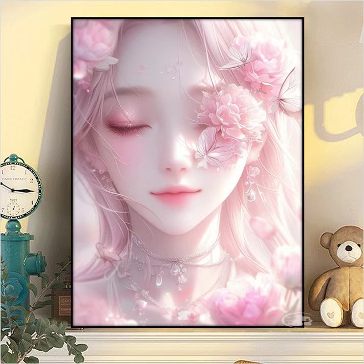 Ethereal Floral Fantasy Art Print Brehn