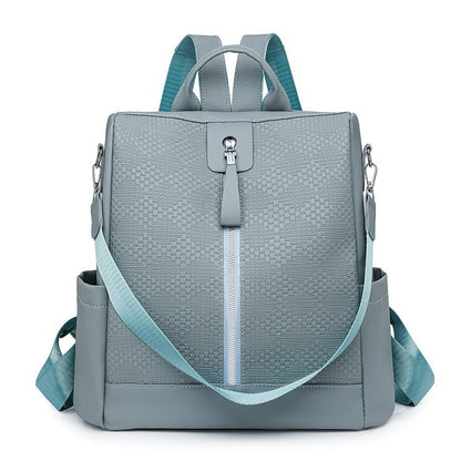 Texturierte Mehrfachtaschen-Rucksack Brehn
