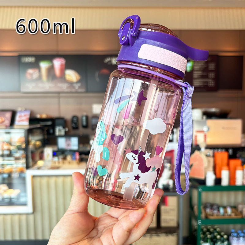 Damen Kindgerechte Trinkflasche mit Dinosaurier-Motiv Brehn