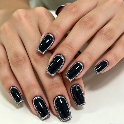 Elegante mit Strass besetzte Gel-Nagel-Verstärkungen Brehn