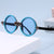 Damen Extravagante runde Sonnenbrille Brehn