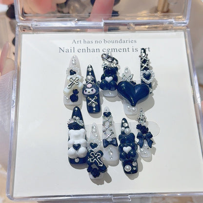 Kreatives 3D-Themen-Nagelset