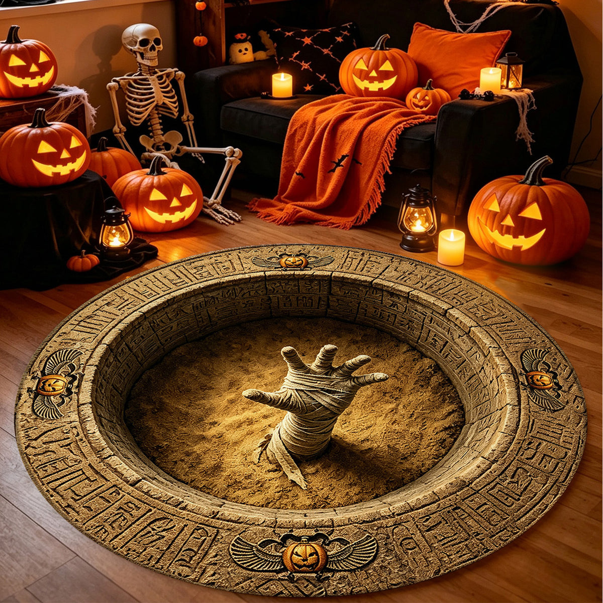 Halloween-Themen Bereichsteppich Brehn