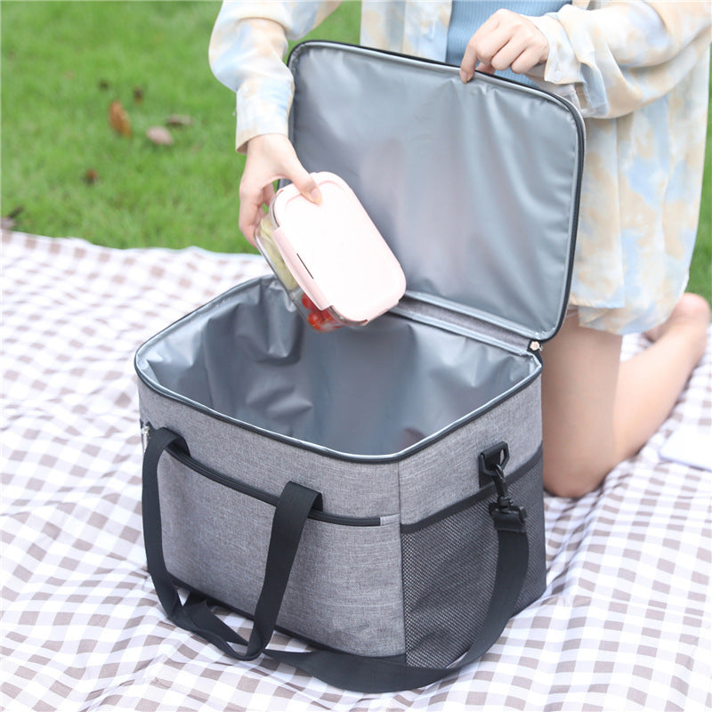 Damen Isolierte Lebensmitteltrage- und Kühltasche mit mehreren Staufächern Brehn