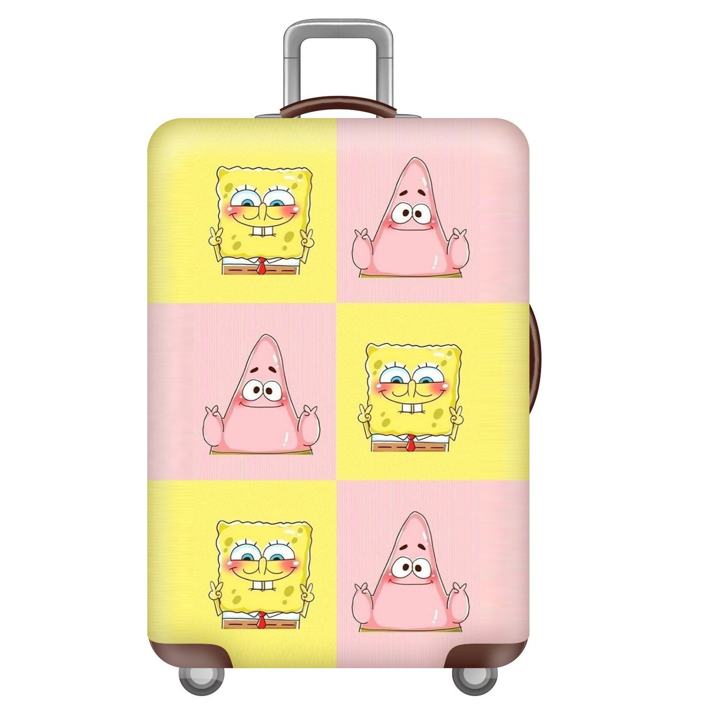 Unisex Hartschalenreisekoffer mit buntem Cartoon-Motiv Brehn