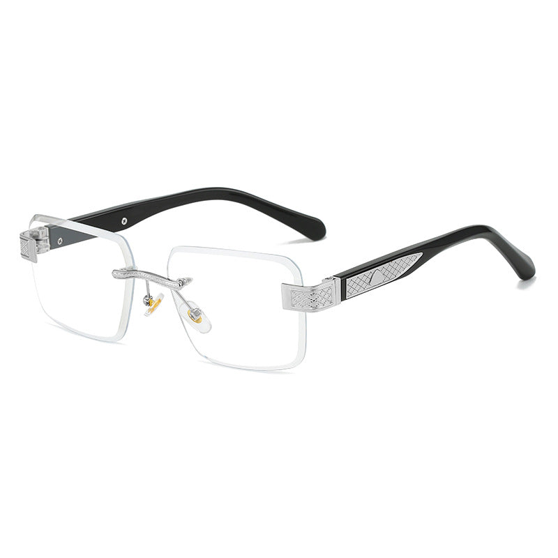 Damen elegante Sonnenbrille mit luxuriösem, glitzerndem Rahmen Brehn