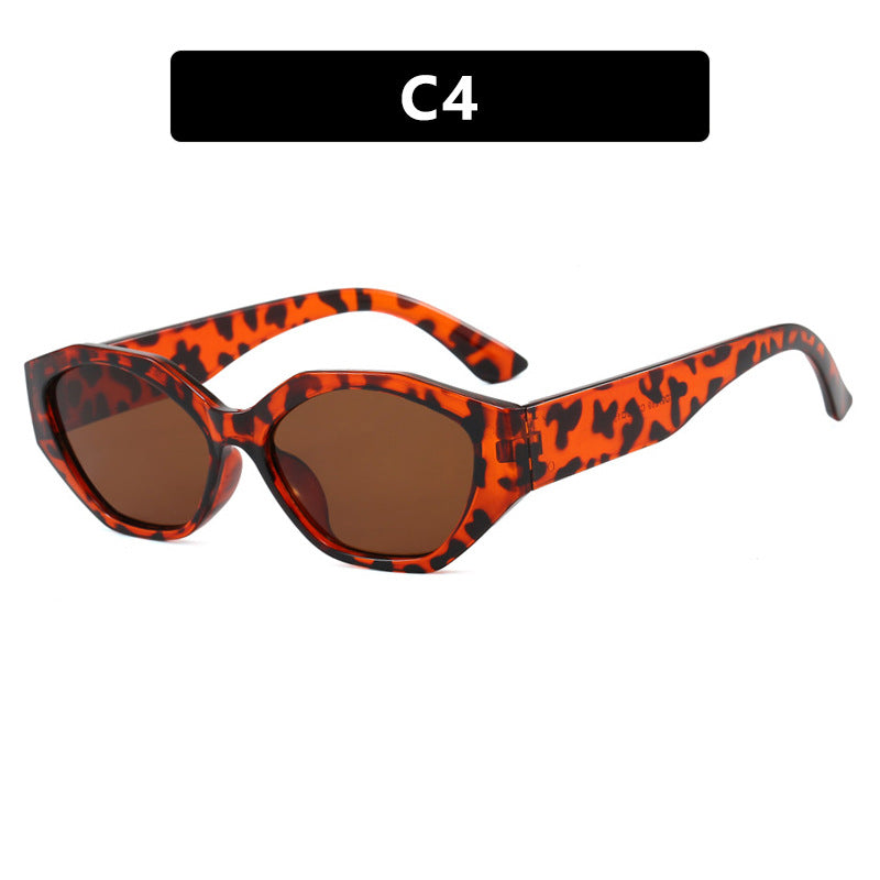 Damen stilvolle Sonnenbrille im modern geometrischen Design mit schützendem UV-Filter Brehn