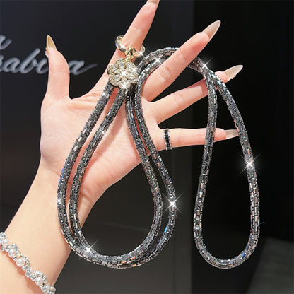Funkelnde Kristall Charm Brillenband Brehn