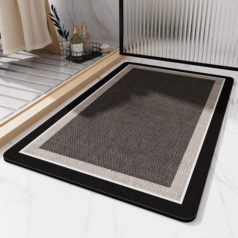 Stylische rutschfeste Badematte