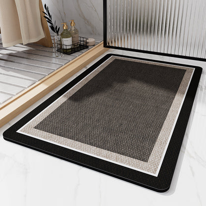 Stylische rutschfeste Badematte