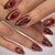 Glamouröse Stiletto Press-On Nägel Set Brehn